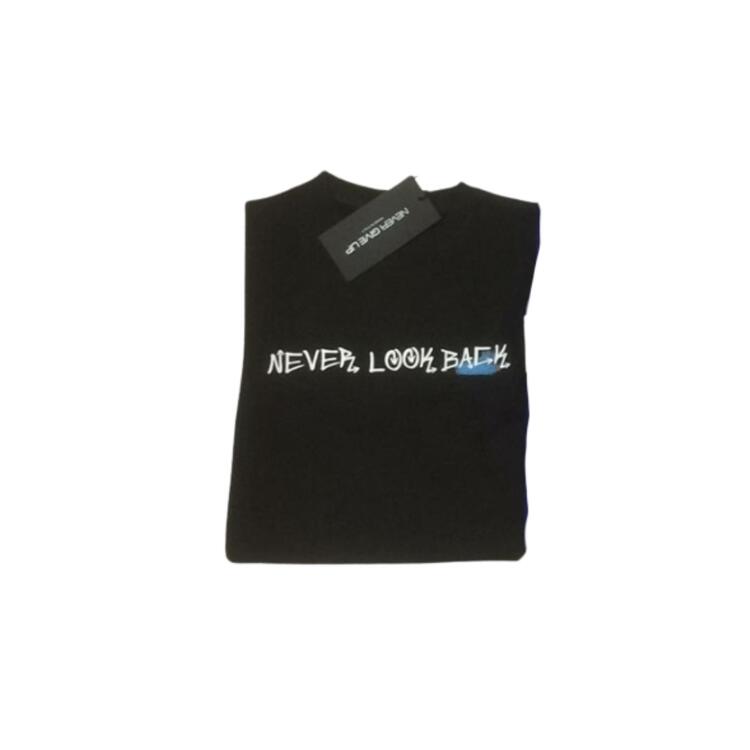 T-SHIRT MANICA LUNGA RAGAZZO NEVER GIVE UP 7454 8-16 ANNI NEVER GIVE UP